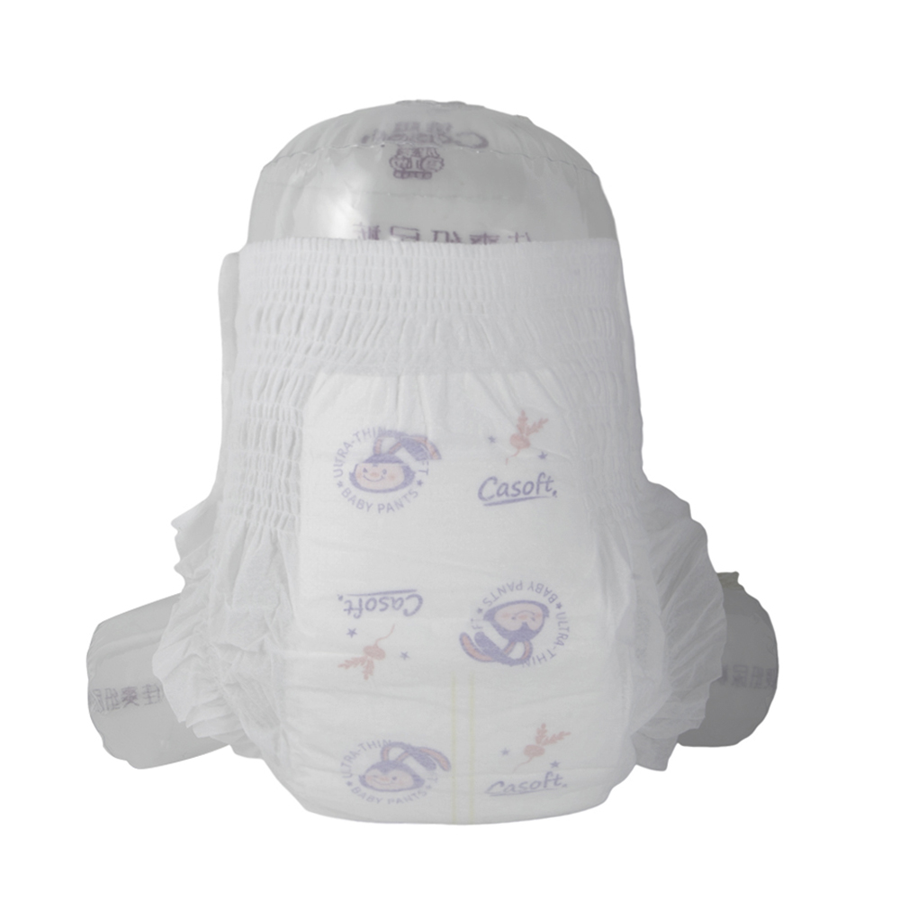 OEM Trusted High Absorbency and Breathable Disposable Baby Pants Supplier