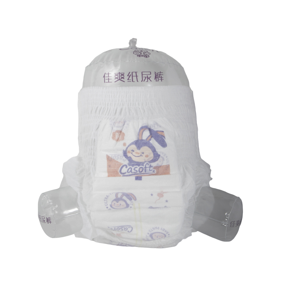 OEM Trusted High Absorbency and Breathable Disposable Baby Pants Supplier