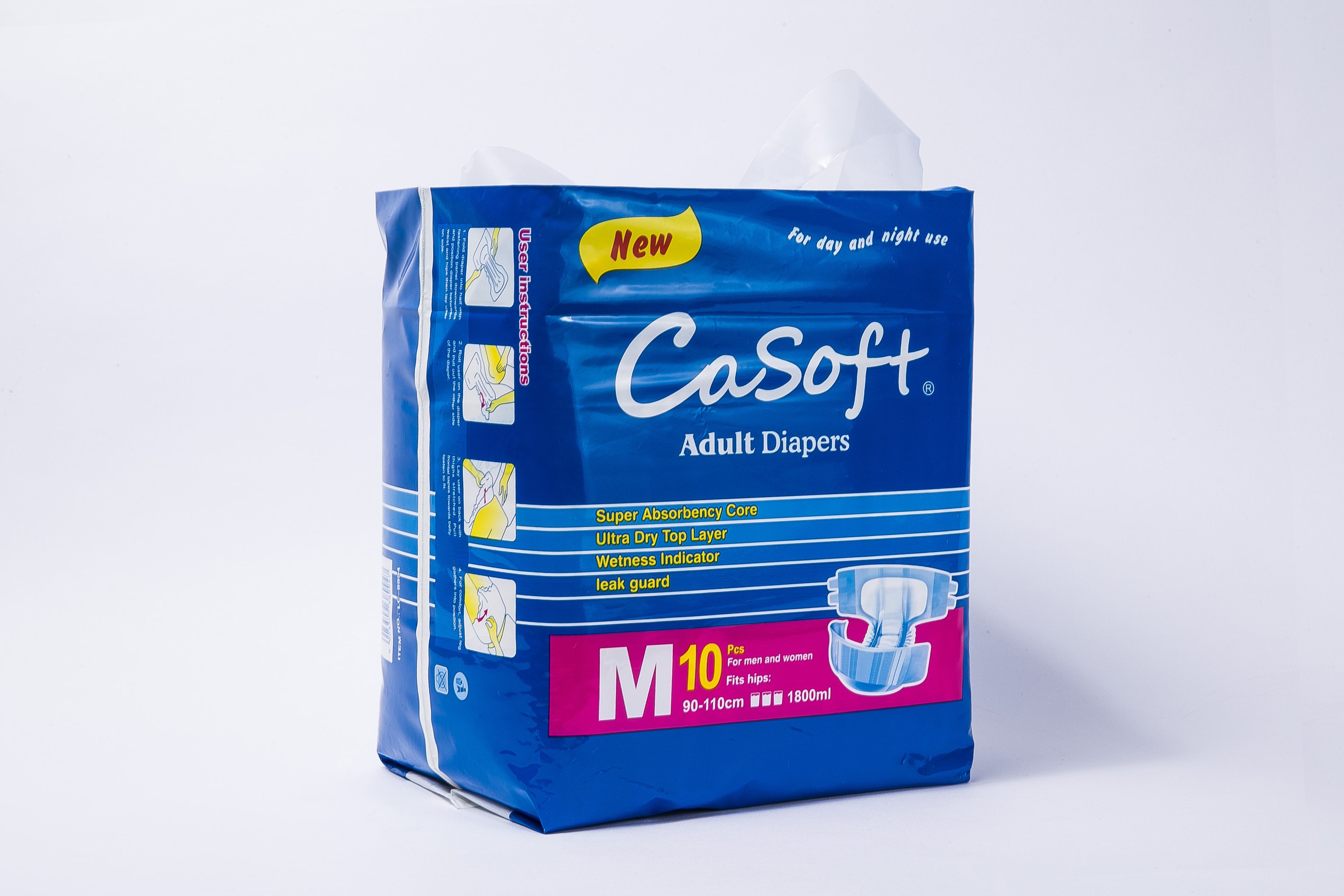 Super Absorption ADL Adult Diaper With CE