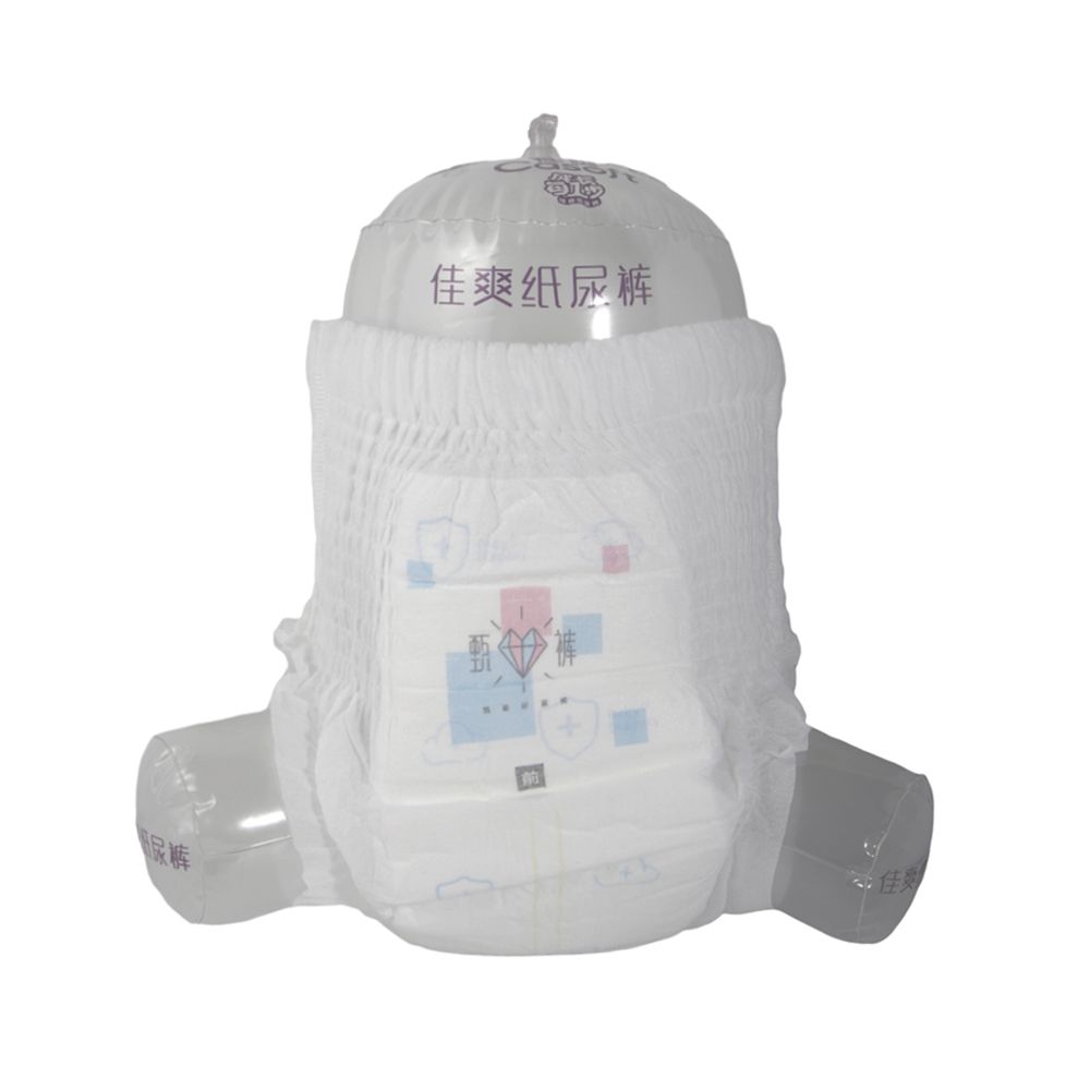 Highly Demand PE Film Non-Woven Fabric Baby Pull-up Diapers